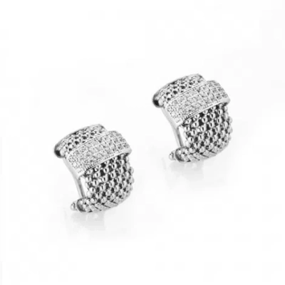 Marcello-pane Earrings Woman Marcello Pane Miniboules Twist Orfo005b