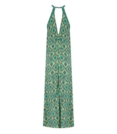 Pahiesa Formentera Green Long Dress