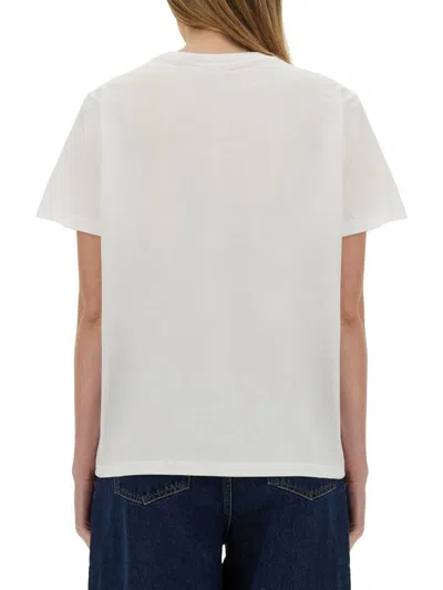 Ganni T-shirts And Polos In White