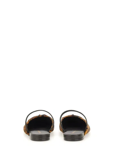 Stuart Weitzman Ballerina Mule First Bow In Brown