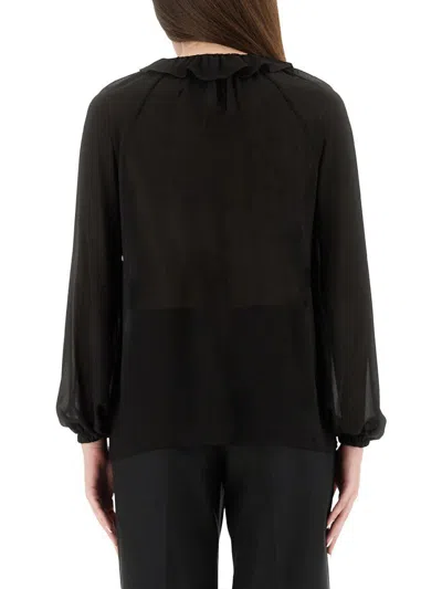 Michael Kors Ruffled-neck Blouse
