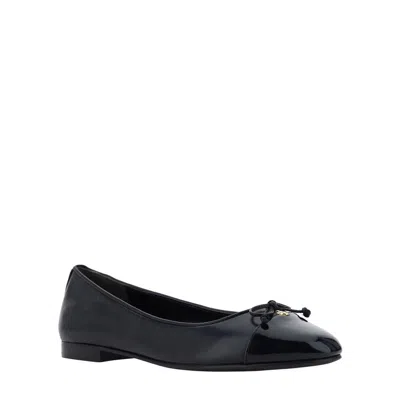 Tory Burch Leather Bow Ballet Flats