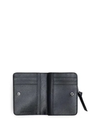Marc Jacobs Black Leather Mini The Utility Snapshot Dtm Wallet