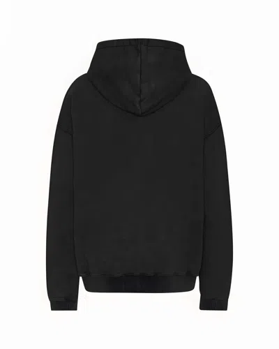 Rotate Birger Christensen Heavy Cotton Sweatshirt With Hood And Pouch Pocket