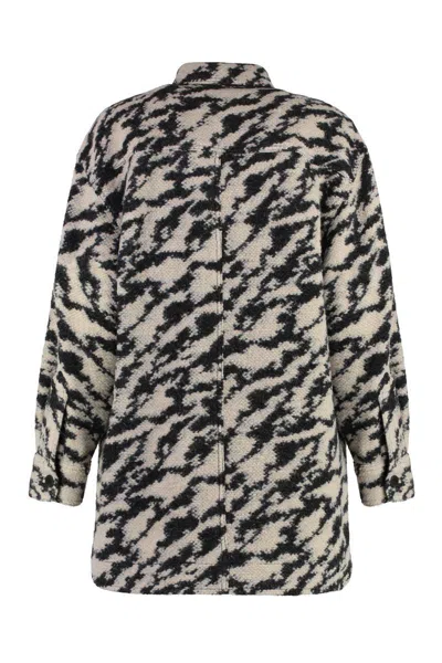 Isabel Marant Étoile Harveli Wool Overshirt
