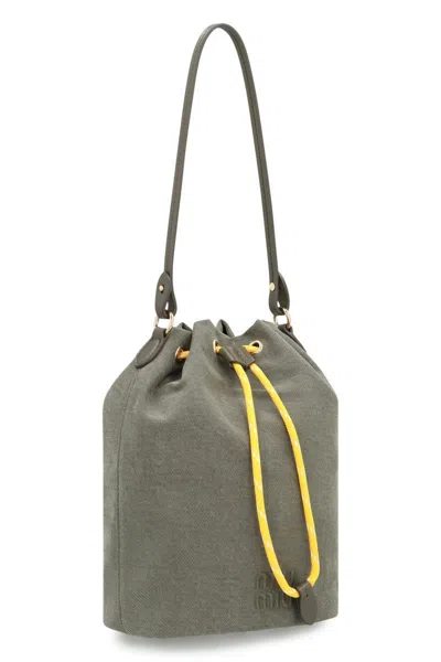 Miu Miu Gabardine Pouch