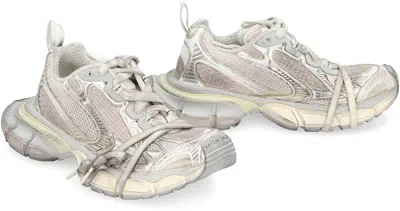 Balenciaga Low Top Sneakers Mesh Upper In White