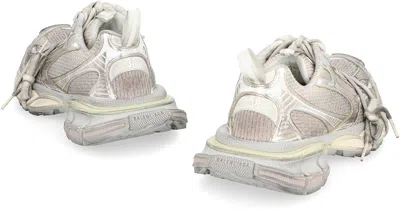 Balenciaga Low Top Sneakers Mesh Upper In White