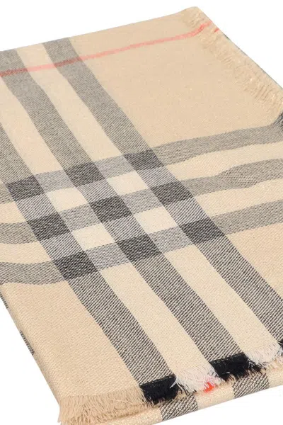 Burberry Wool And Silk Scarf