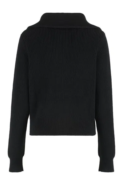 Michael Kors Ribbed-knit Zipped Cardigan
