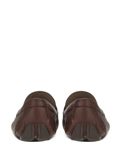 Ferragamo Gancini-ornament Driver Loafers