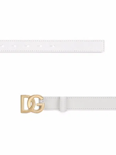 Dolce & Gabbana Belt With Dg Logo