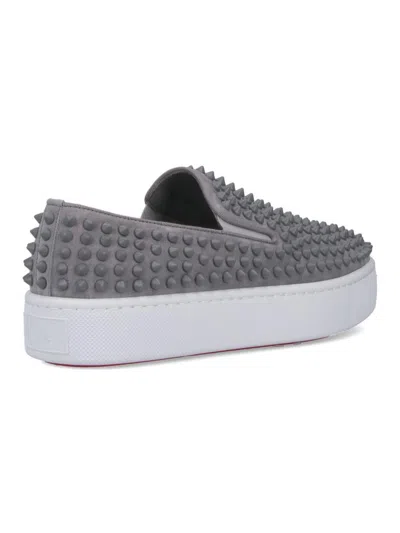 Christian Louboutin Round Toe Low-top Casual Shoes