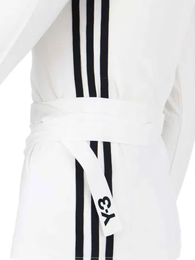 Y-3 Adidas T-shirts And Polos In White