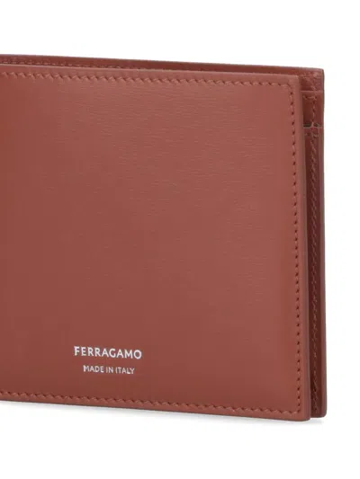 Ferragamo Wallets & Card Holders Brown In Brown
