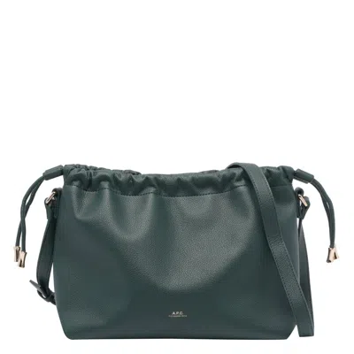 Apc A.p.c. Sac Ninon In Green