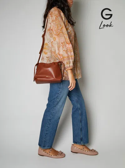 Apc A.p.c. Sac Ninon Mini Bags In Brown