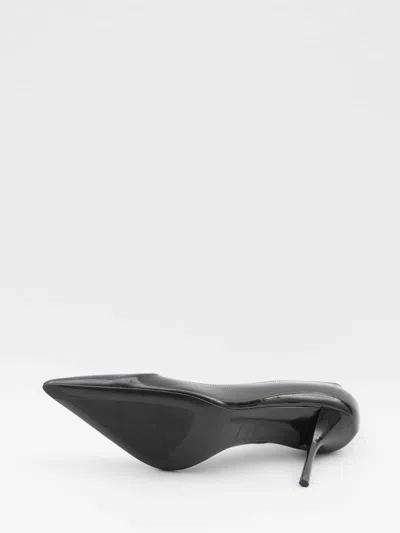 Alaïa Patent Leather Heart Cut Pumps In Black