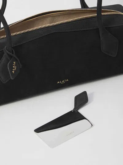 Alaïa Alaia Women Le Teckel Medium Bag In Nubuck