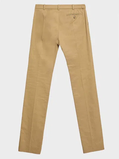 Balenciaga Women Slim Trousers In Brown