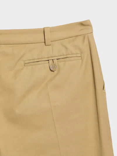 Balenciaga Women Slim Trousers In Brown