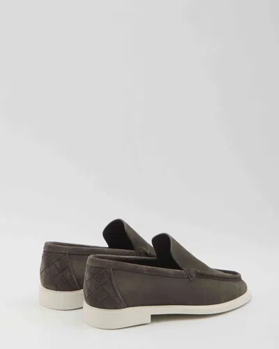 Bottega Veneta Men Astaire Loafers In Gray