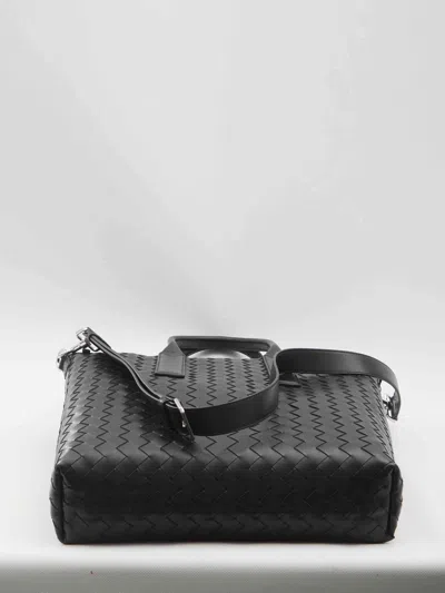 Bottega Veneta Men Black Large Tote Bag