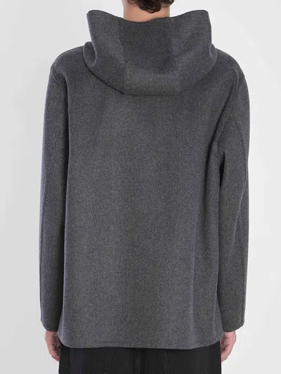 Bottega Veneta Melang Effect Wool Jacket