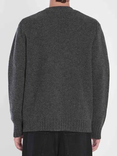 Bottega Veneta Cardigan In Lana In Black