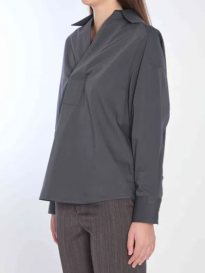 Bottega Veneta Women Cotton And Silk Shirt