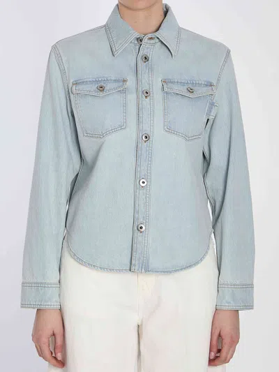 Bottega Veneta Women Denim Shirt