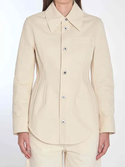 Bottega Veneta Women Denim Shirt