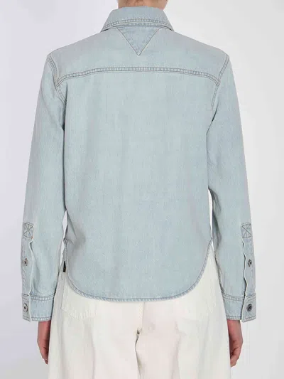 Bottega Veneta Women Denim Shirt