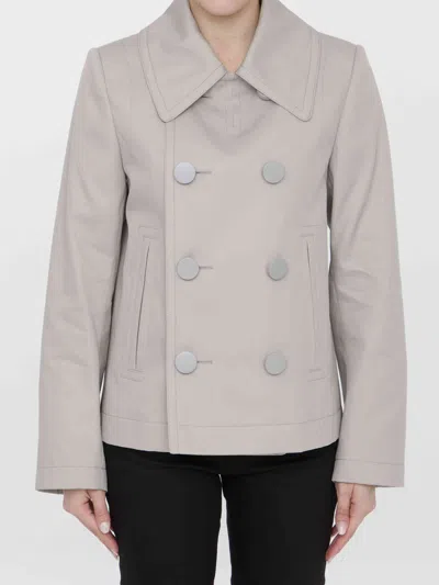 Bottega Veneta Women Double-breasted Peacoat