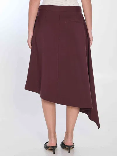 Bottega Veneta Tailored Wool Midi Skirt