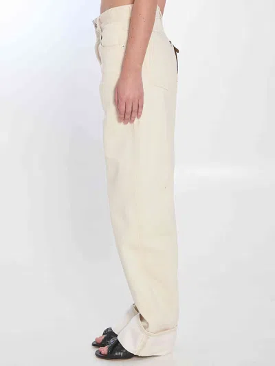 Bottega Veneta Women Turned Up Jeans