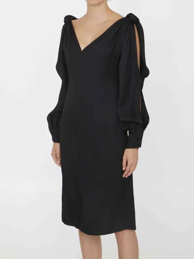 Bottega Veneta Women Viscose Midi Dress