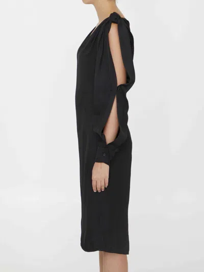 Bottega Veneta Women Viscose Midi Dress