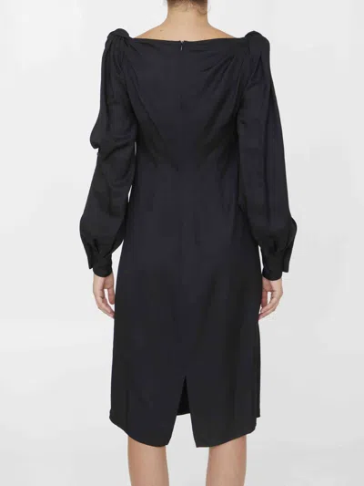 Bottega Veneta Women Viscose Midi Dress
