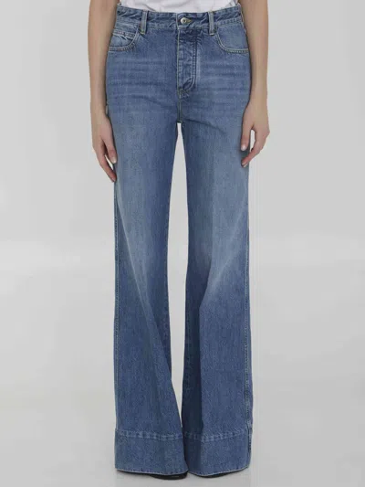 Bottega Veneta Trousers Wide-leg Denim Back Pockets