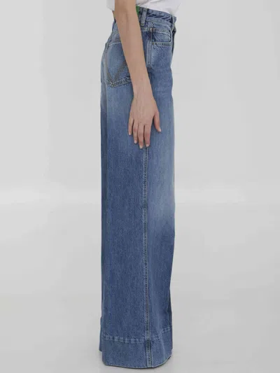 Bottega Veneta Trousers Wide-leg Denim Back Pockets