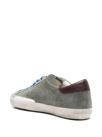 Golden Goose Super Star Sneakers In Green And Kenya In Multi