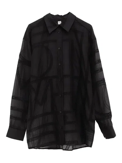 Totême Toteme Shirt With Monogram