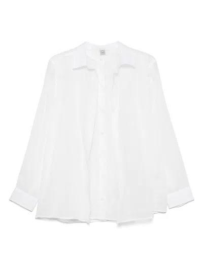 Totême Toteme Button-down Shirt In White