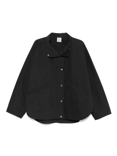 Totême Toteme Summer Parachute Jacket In Black