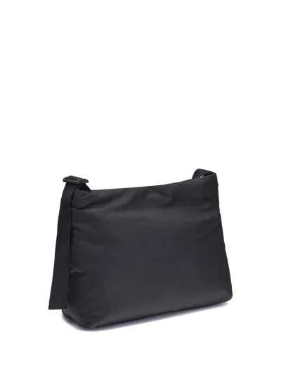 Balenciaga Logoed Shoulder Bag In Black