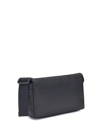 Balenciaga Black Nylon Small Monaco Crossbody Bag In Black