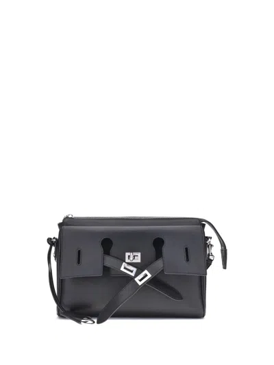 Balenciaga Bel Air Small Shoulder Bag In Gray