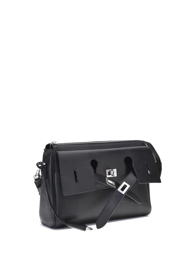 Balenciaga Bel Air Small Shoulder Bag In Gray