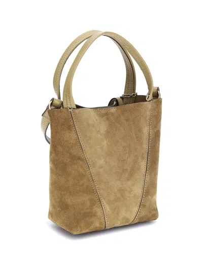 Chloé Women Suede Spin Handbag